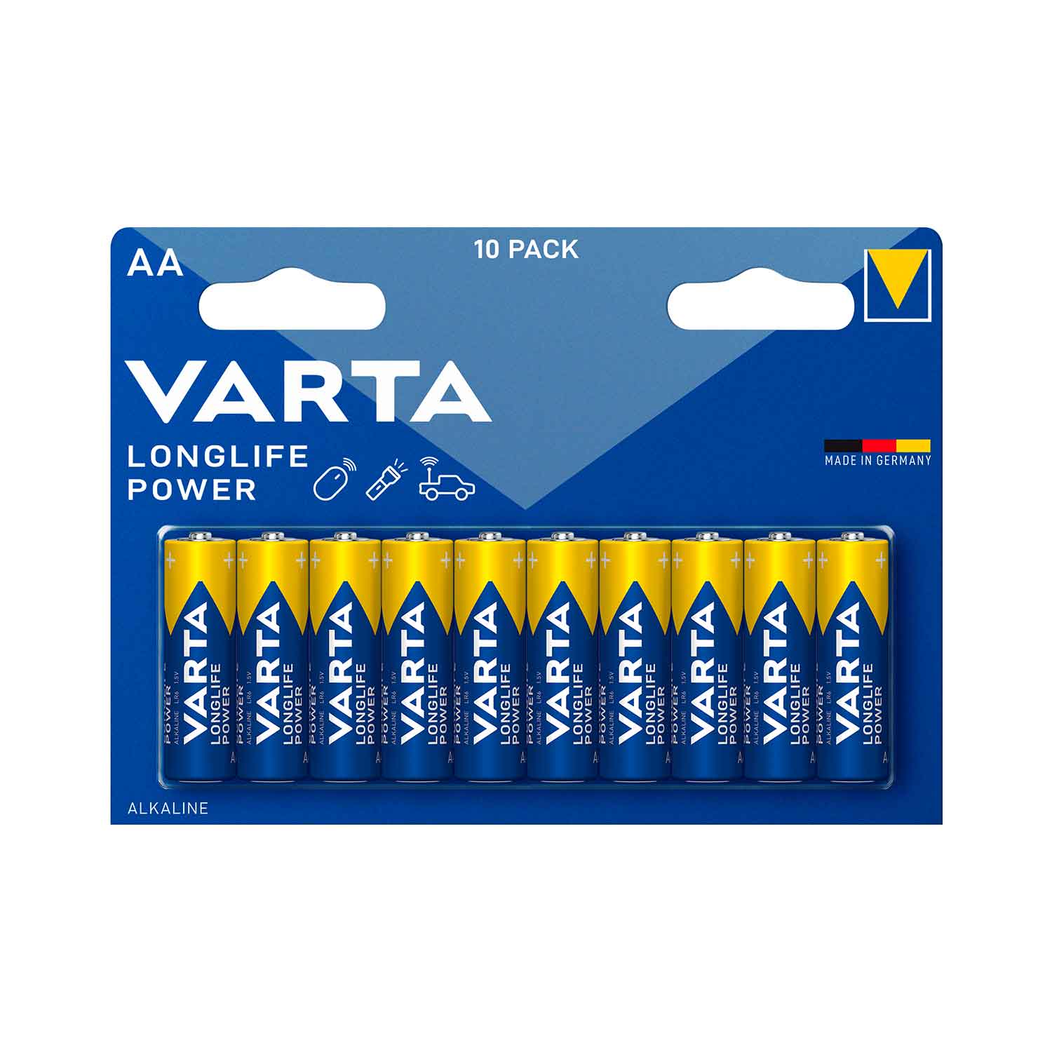 VARTA Batterien HIGH ENERGY AA 1,5 V 10 Stück