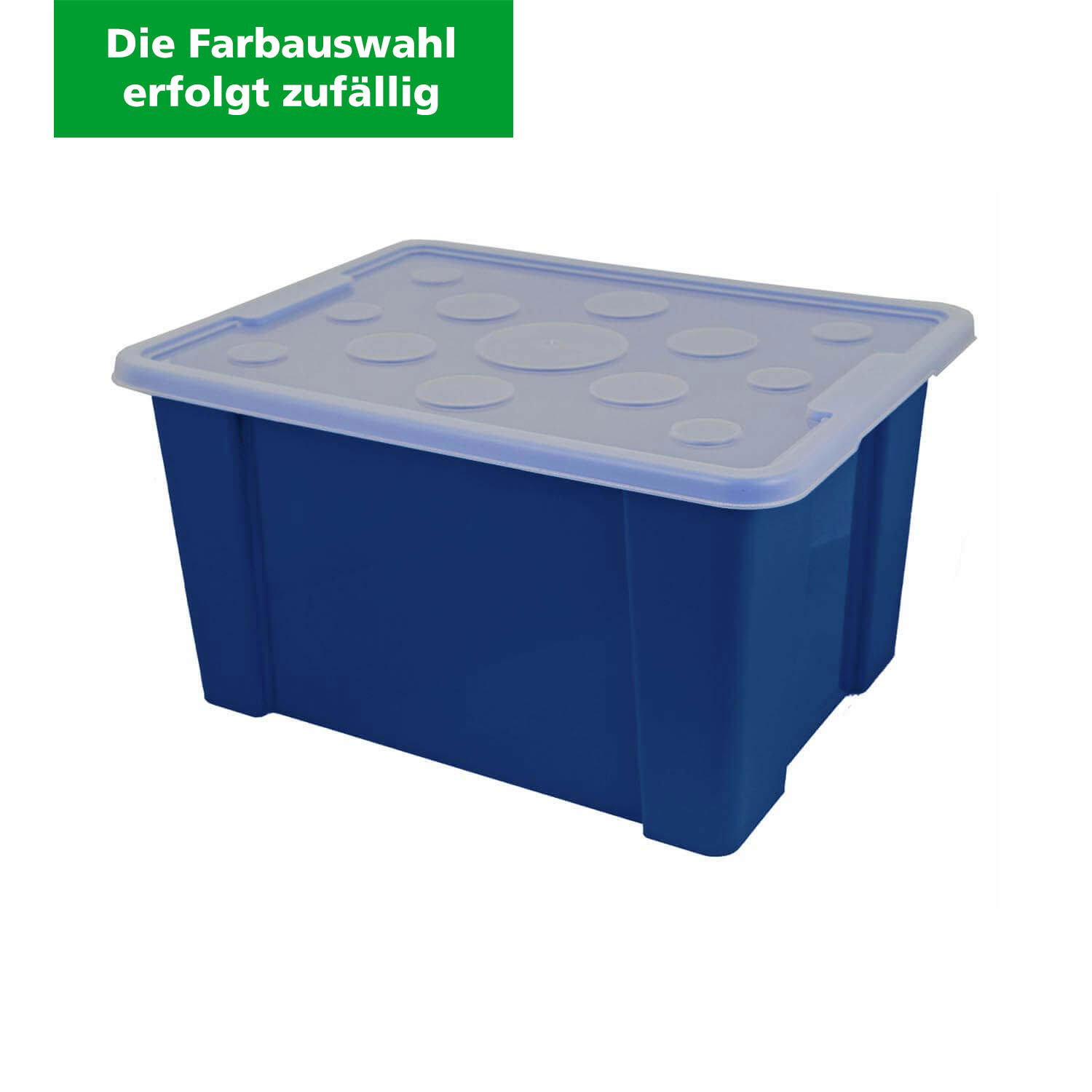 Aufbewahrungsbox "Unibox" 30 L, Kunststoffbox (Die Farbauswahl erfolgt zufällig)