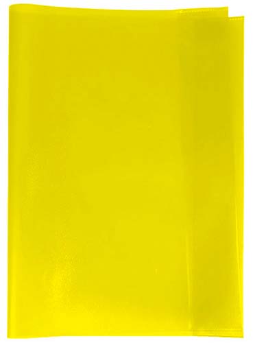 Hefthülle HERMA DIN A4 in gelb transparent mit strapazierfähiger Folie