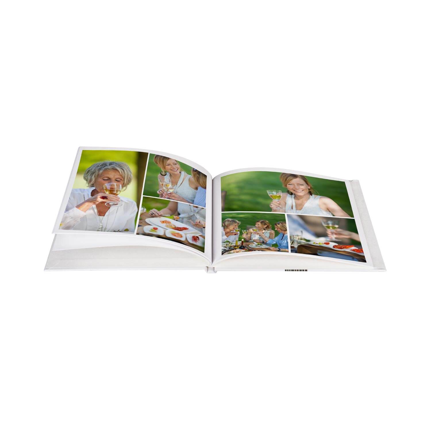 Fotobuch Hardcover individuell bedruckbar, hochkant/quer/quadratisch, Matt/Hochglanz