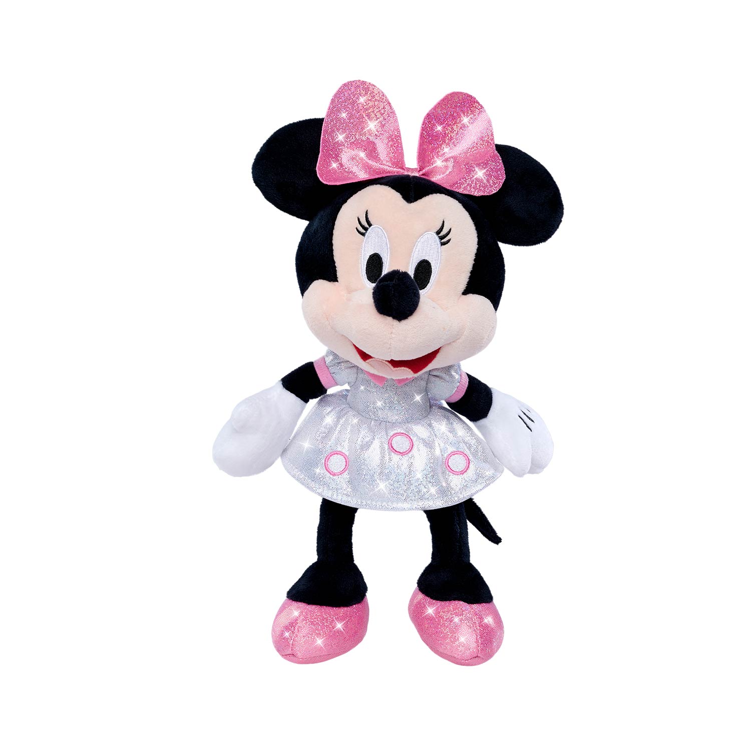 Disney 100 Jahre Platinum Collection Minnie Mouse Plüschfigur 