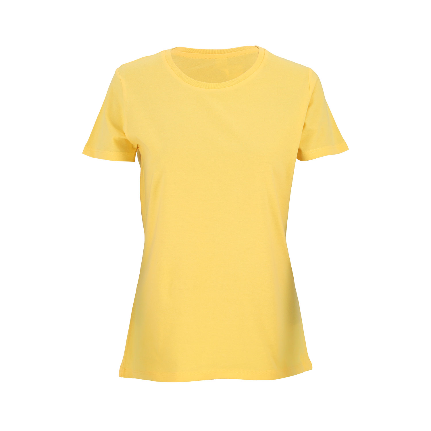 T-Shirt Damen Vorder- oder Rückseite individuell bedruckbar,  100 % Baumwolle, Rundhals