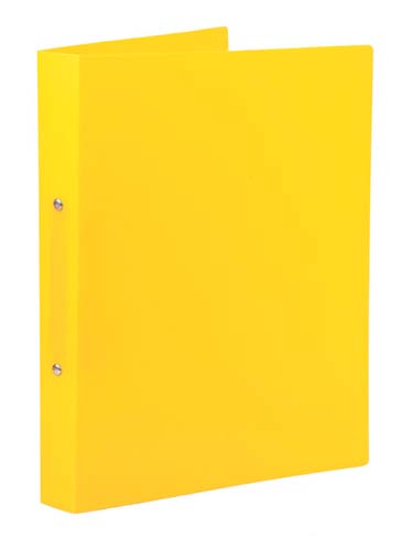 Ringbuch BRUNNEN aus Kunststoff DIN A4 in orange mit 2-Ring-Mechanik