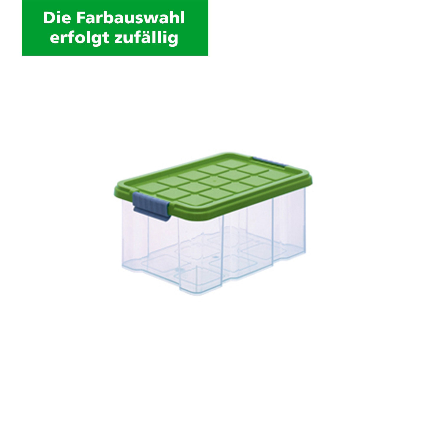 Aufbewahrungsbox "Eurobox" 5 L , Kunststoffbox (Die Farbauswahl erfolgt zufällig)