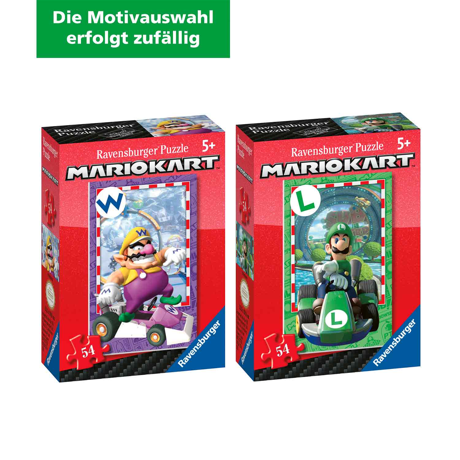 Ravensburger Mini-Puzzle Super Mario 54 Teile (Motivauswahl erfolgt zufällig) 