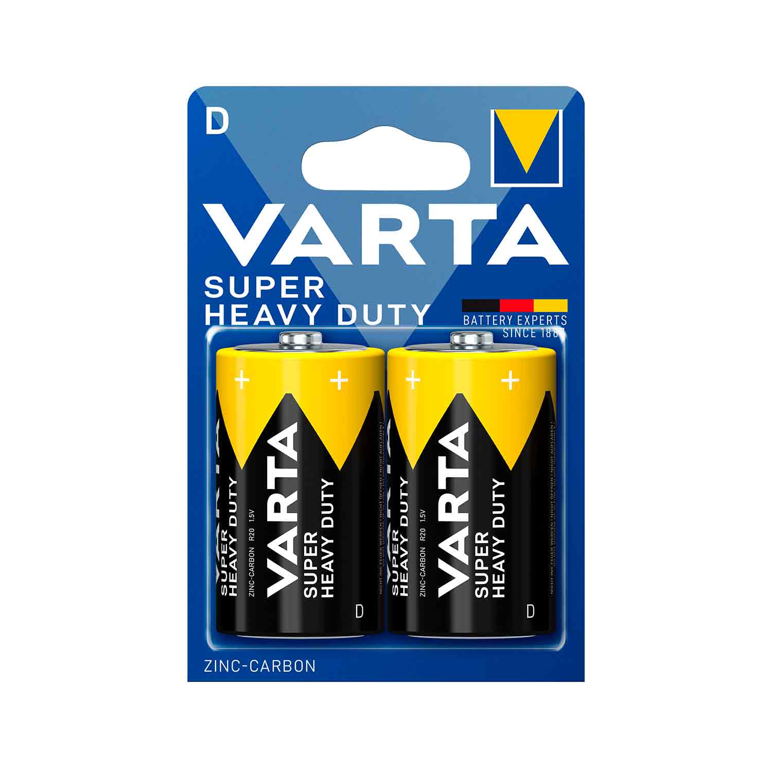 VARTA Batterien SUPERLIFE D 1,5 V 2 Stück