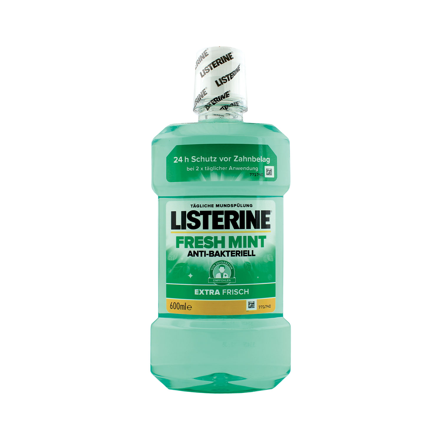 Listerine Fresh Mint Mundspülung XL-Flasche antibakteriell 600 ml