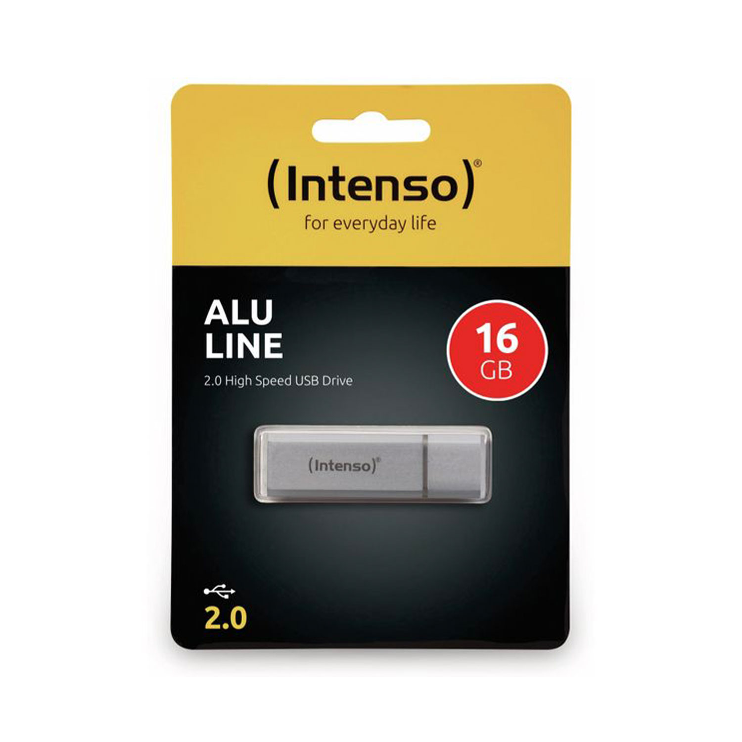 Intenso USB-Stick Alu Line 2.0 silber 16 GB 
