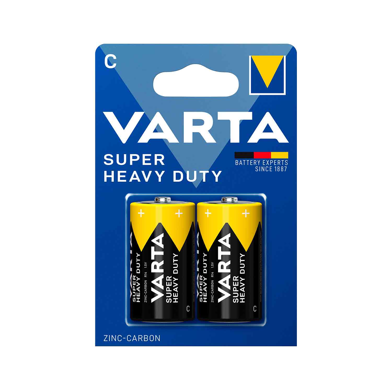 VARTA Batterien SUPERLIFE C 1,5 V 2 Stück