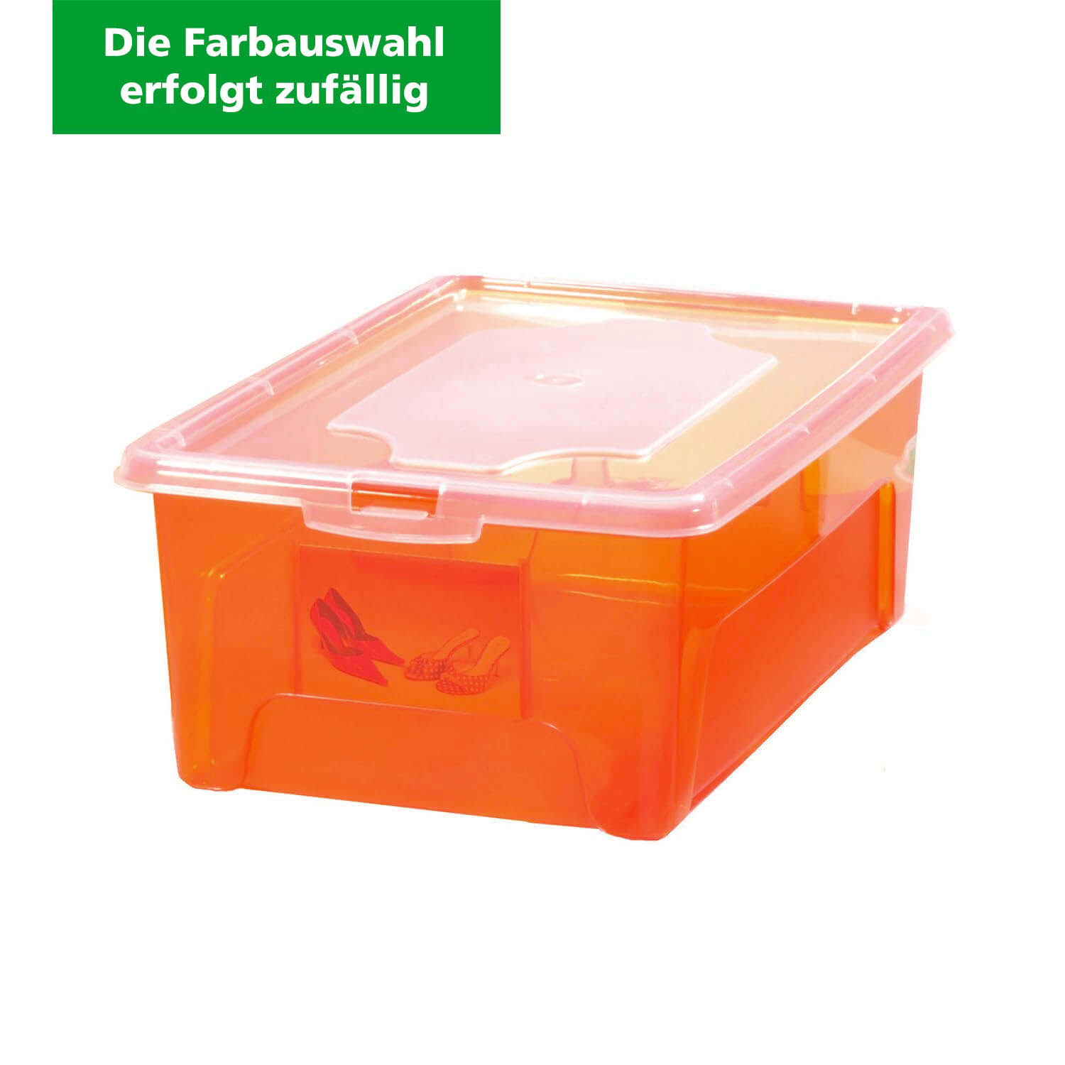 Aufbewahrungsbox "Easybox" 2 L, Kunststoffbox (Die Farbauswahl erfolgt zufällig)