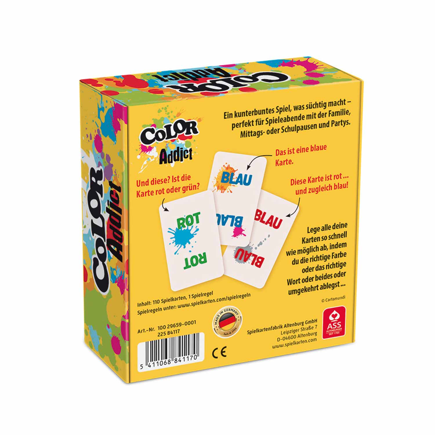 ASS Altenburger Spielkarten Color Addict