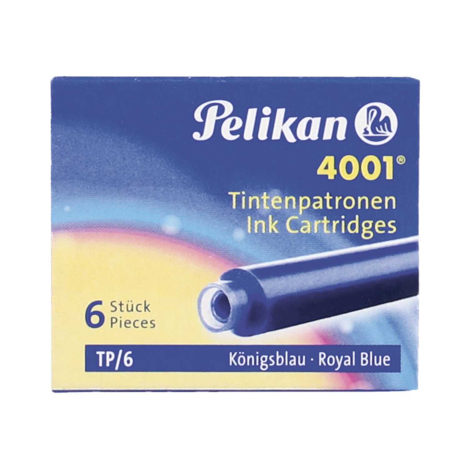 Pelikan Tintenpatronen 6 Stück königsblau