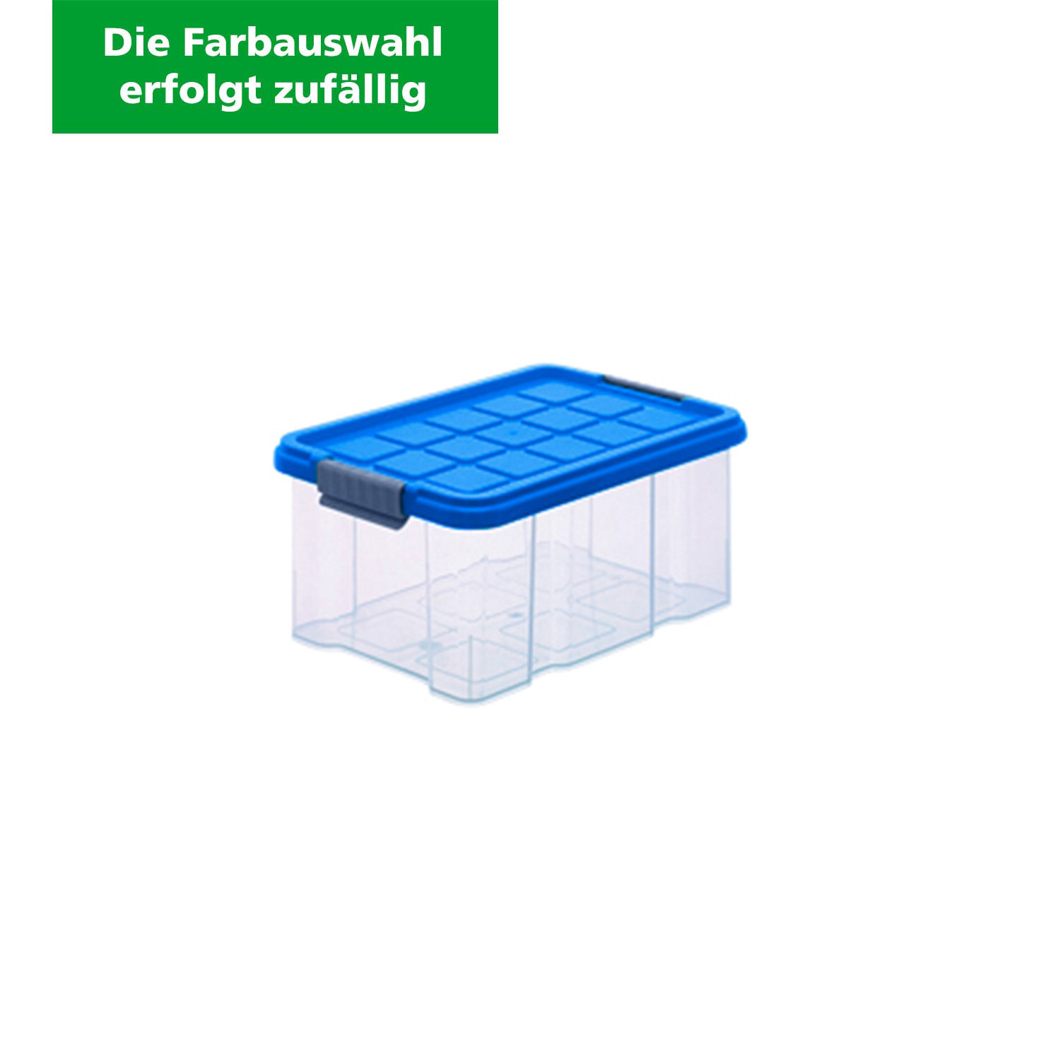 Aufbewahrungsbox "Eurobox" 5 L , Kunststoffbox (Die Farbauswahl erfolgt zufällig)