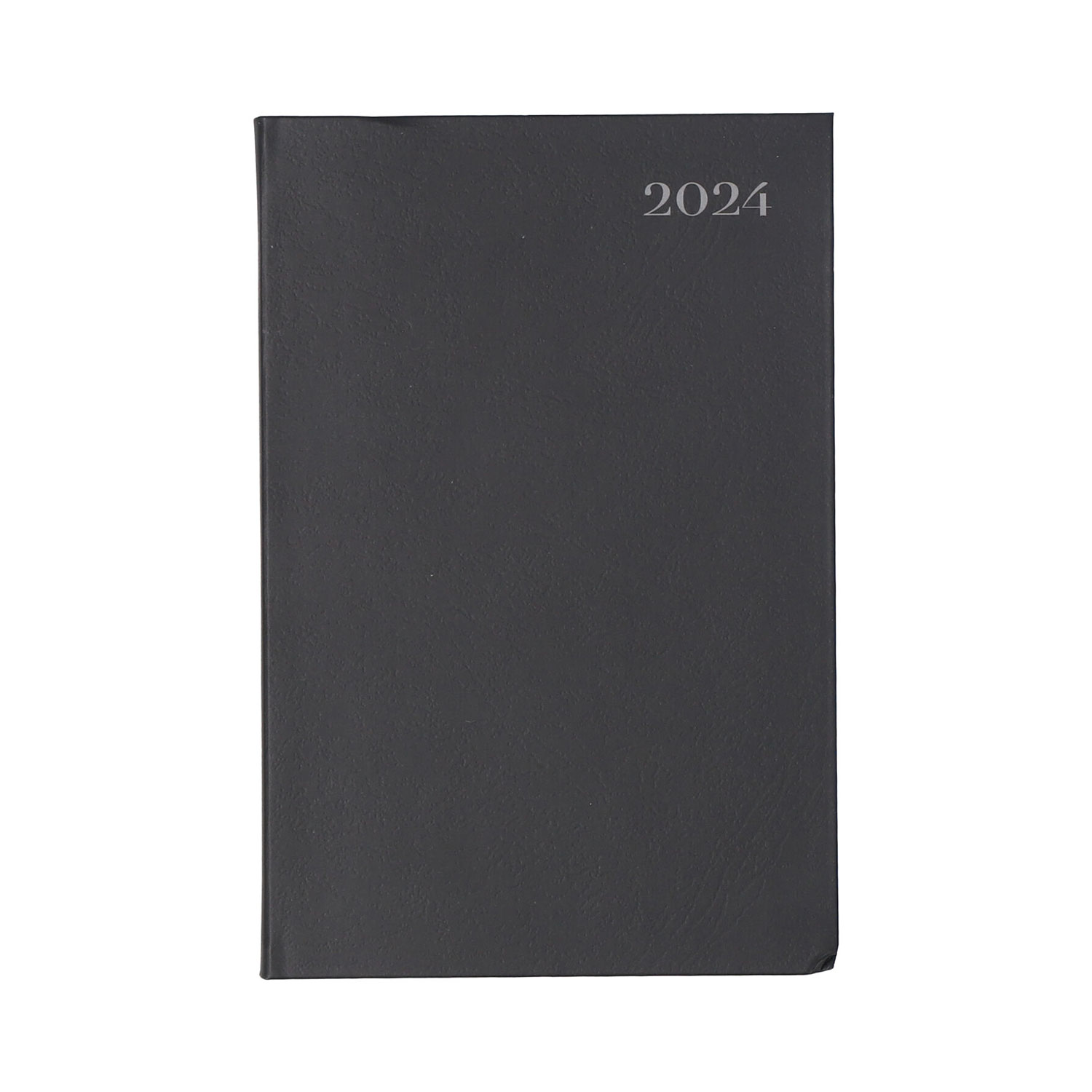 Taschenkalender 2024 A6 schwarz